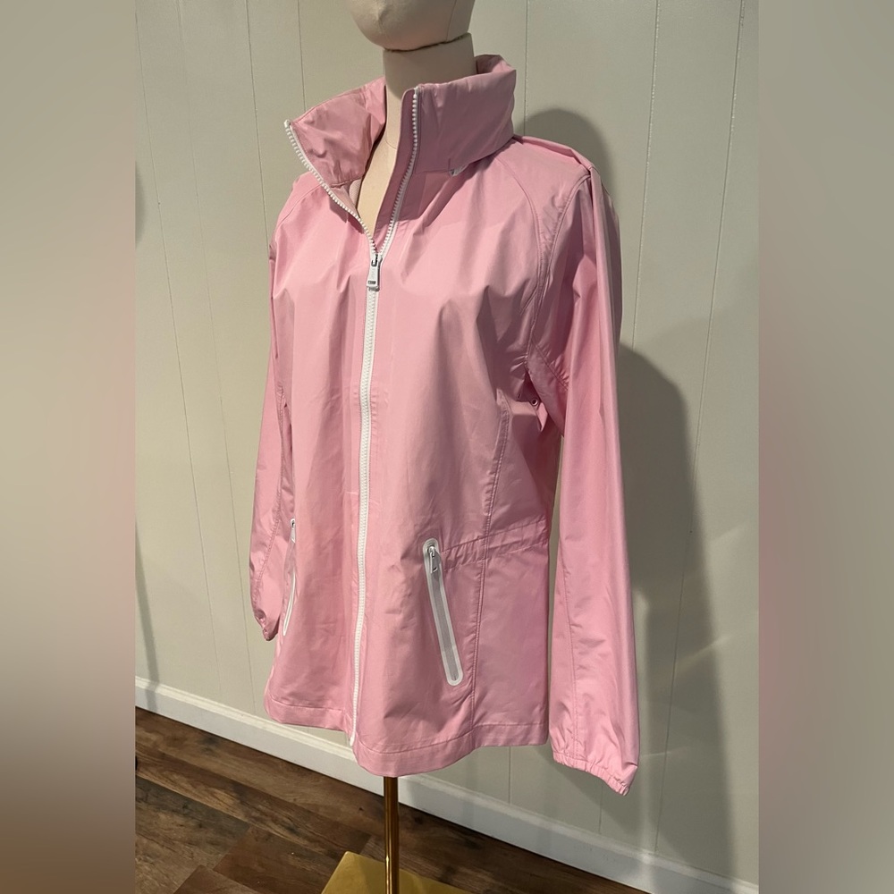NWOT Ralph Lauren Water Repellent Golf Jacket/Windbreaker in Pink - Picture 4 of 12